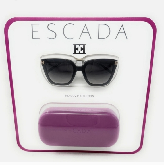 Escada Accessories - ESCADA Designer Women Sunglasses with Case- 100% UV Protection- LIMITED